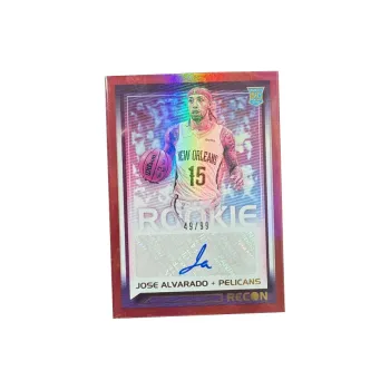 PANINI Jose Alvarado Recon 2021-22 Pelican Rising Stars Autograph Card #99 Sports Cards 1 Pc