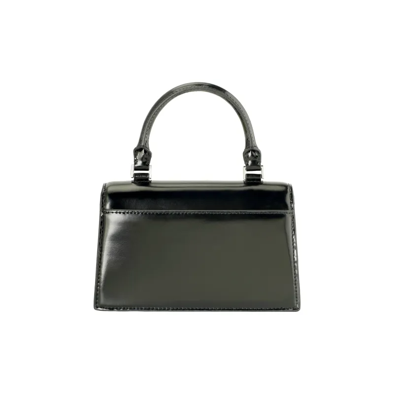 TORY BURCH BON BON Cow Leather Shoulder Bag Crossbody Bag Handbags Mini Women's Black-4