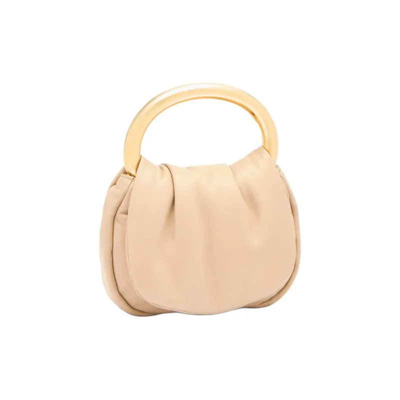Blumarine Nappa Leather Shoulder Bag Crossbody Bag Handbag Mini Women's Flesh Pink-1