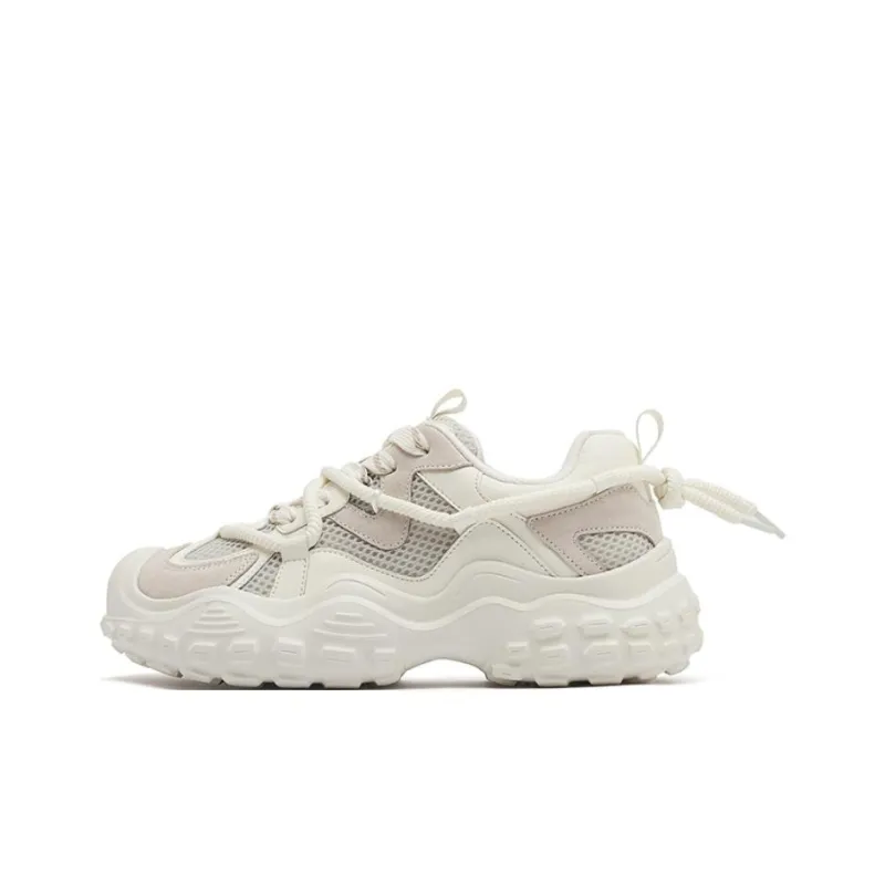 AGSDON Abrasion Resistant Slip Resistant Low Top Chunky Sneakers Women's-0
