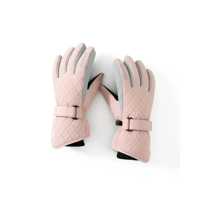 NANJIREN Thickened Ski Gloves Women's-2