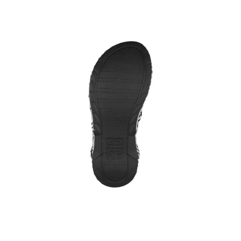 Givenchy Rubber Sole Quiet Slide Slippers Women's Black-5