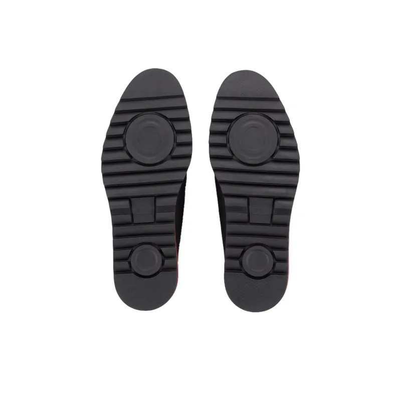 Onitsuka Tiger BROGUE Men's Casual Shoes Men's Black Red-4