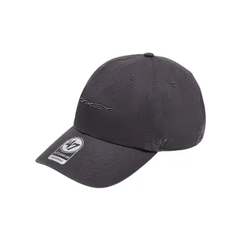 Oakley Cotton Baseball Caps Unisex Dark Gray