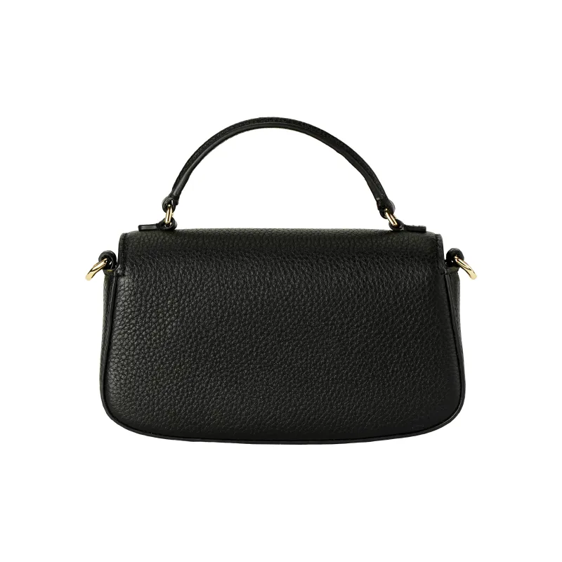 TORY BURCH Britten Litchi Grain Leather Shoulder Bag Crossbody Bag Handbag Mini Women's Black-5