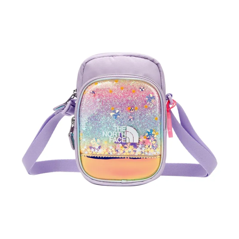 THE NORTH FACE Nylon With Polyurethane Shoulder Bag, Crossbody Bag Regular Women's Purple-0