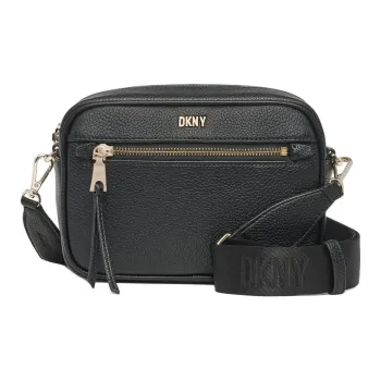 DKNY Imitation Leather Camera Bag Shoulder Bag Crossbody Bag Women's Black