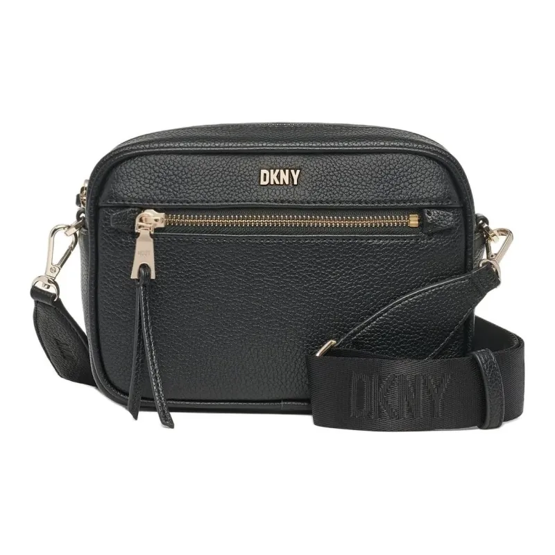 DKNY Imitation Leather Camera Bag Shoulder Bag Crossbody Bag Women's Black-0