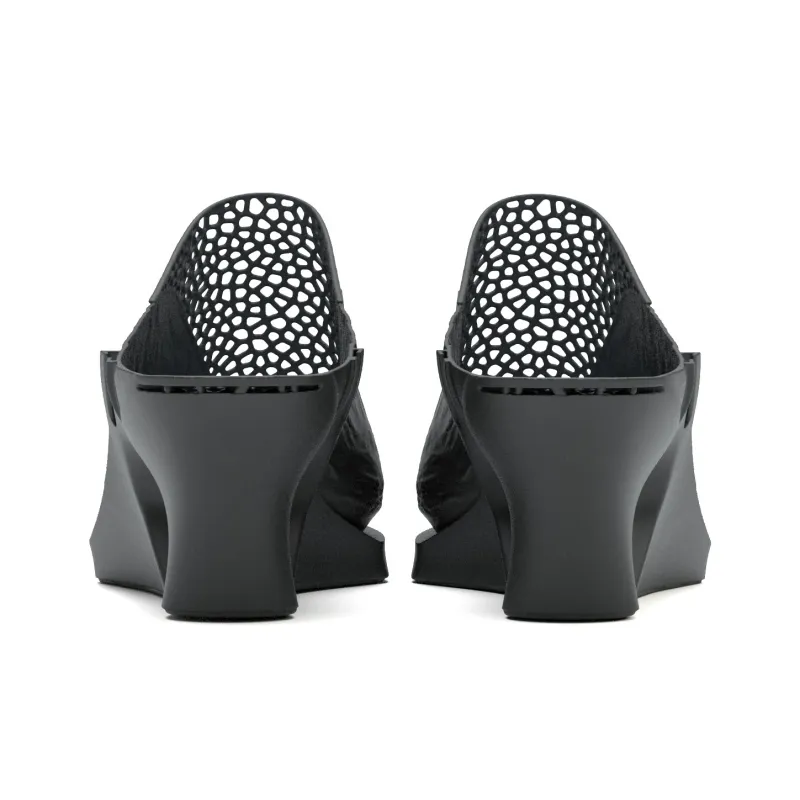 SCRY Closed Toe Slippers Women's Black-5