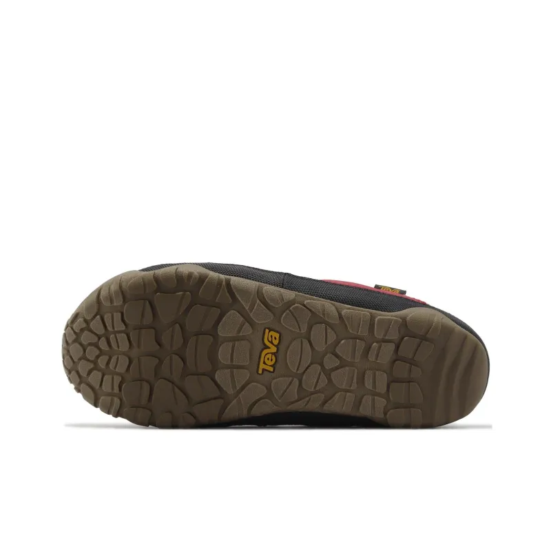 Teva Slip-Resistant Abrasion-Resistant Wrap-toe Slippers Women's Red-4