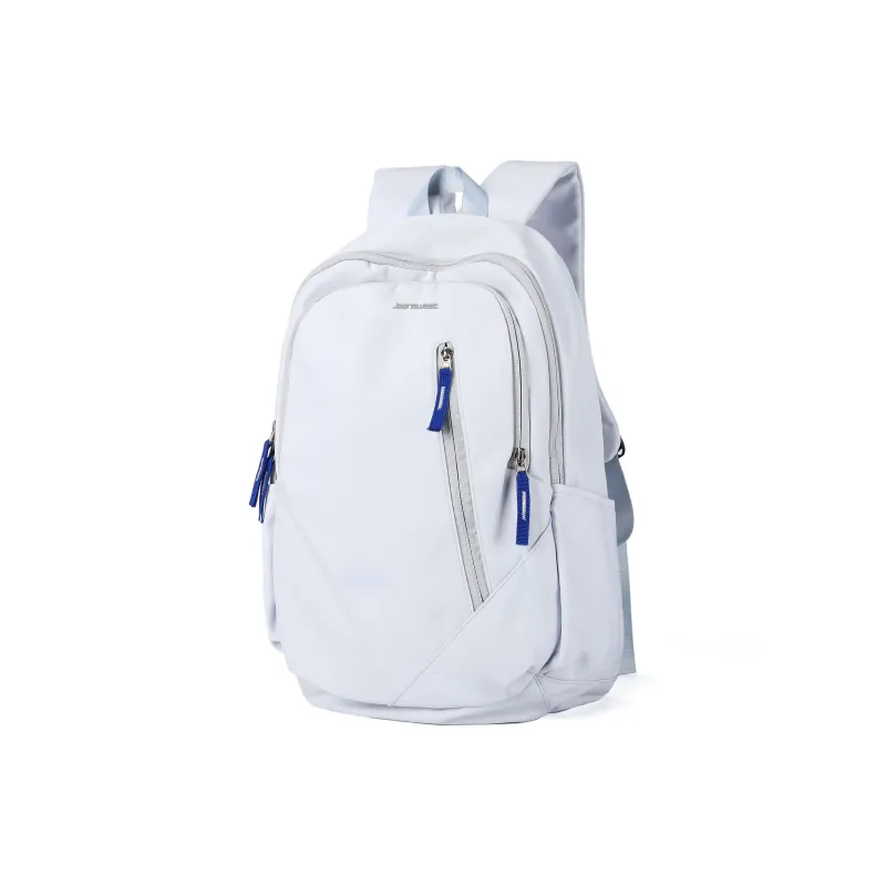 JEANSWEST Fabric Backpack Laptop Bag Regular Unisex Black/Blue-7