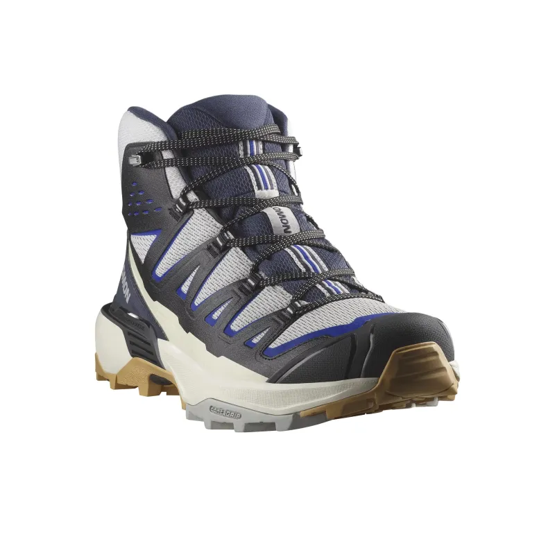 SALOMON X ULTRA 360 Anti Slip Wear Resistant Mid Top Hiking Shoes Men's Gray Black-2