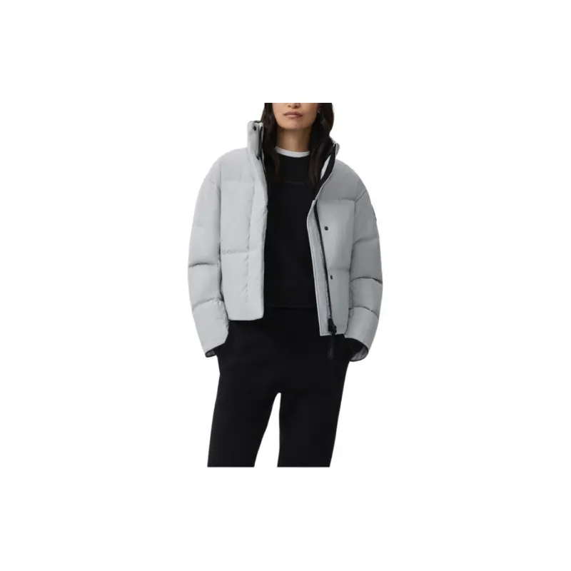 Canada Goose Black Label Grandview Cropped Jacket Silverbirch-2
