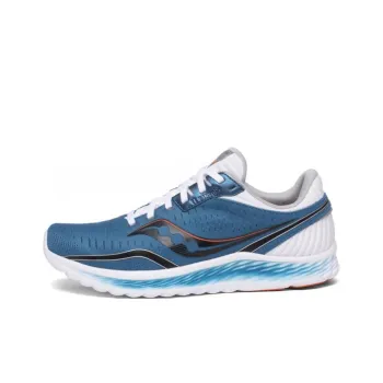 Saucony Low-Top Running Shoes Men's Blue Black