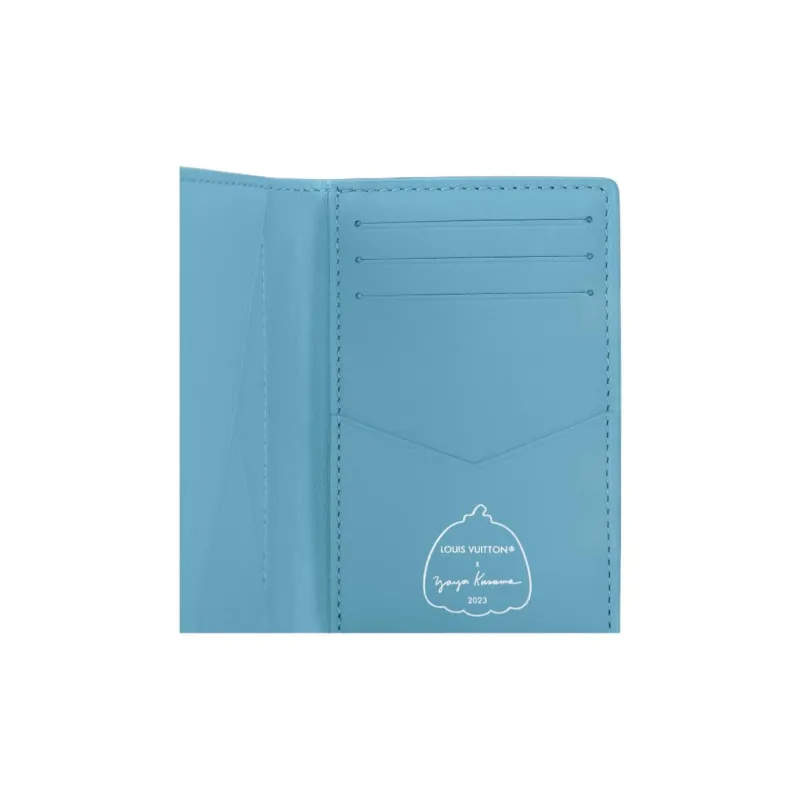 LOUIS VUITTON Lv X Yk Pocket Organizer Blue-5