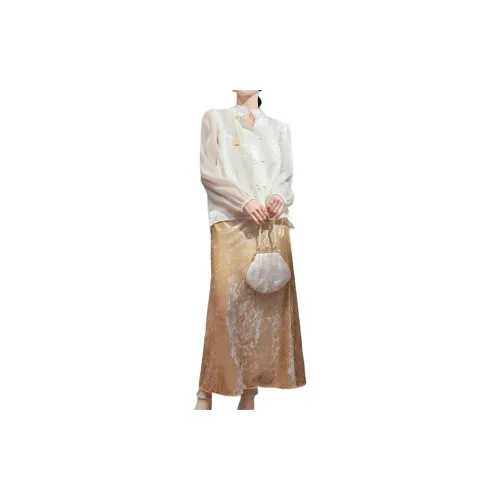 DESIGNER UNCLE Shirts Women's Apricot