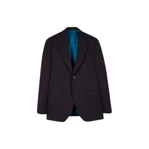 Paul Smith Business Suits Men Dark Purple