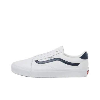 Old Skool Vans Lux 'White Navy'