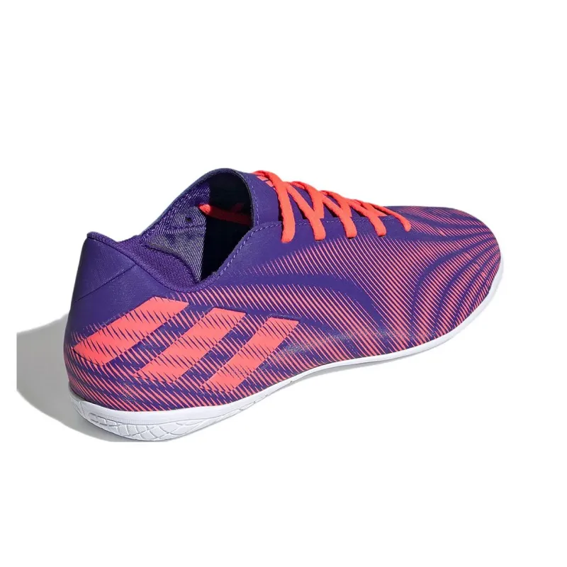Adidas Nemeziz+ MG Rubber Short Studs Artificial Ground Slip-Resistant Breathable Soccer Shoes Men Purple-2