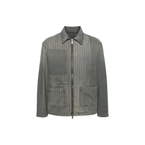 Golden Goose Distressed Patchwork Denim Jacket