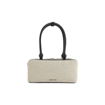 CHARLES&KEITH Fabric, Polyurethane, Synthetic Leather Crossbody One Shoulder Handbag Women's Multi Composite Color