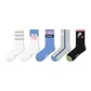 American Racing Style Crew Socks D Set-5 Pack[Original New Product 7A Antibacterial]