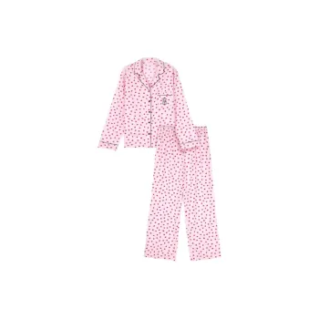 Victoria's Secret Pajama Set Women's Pink Heart