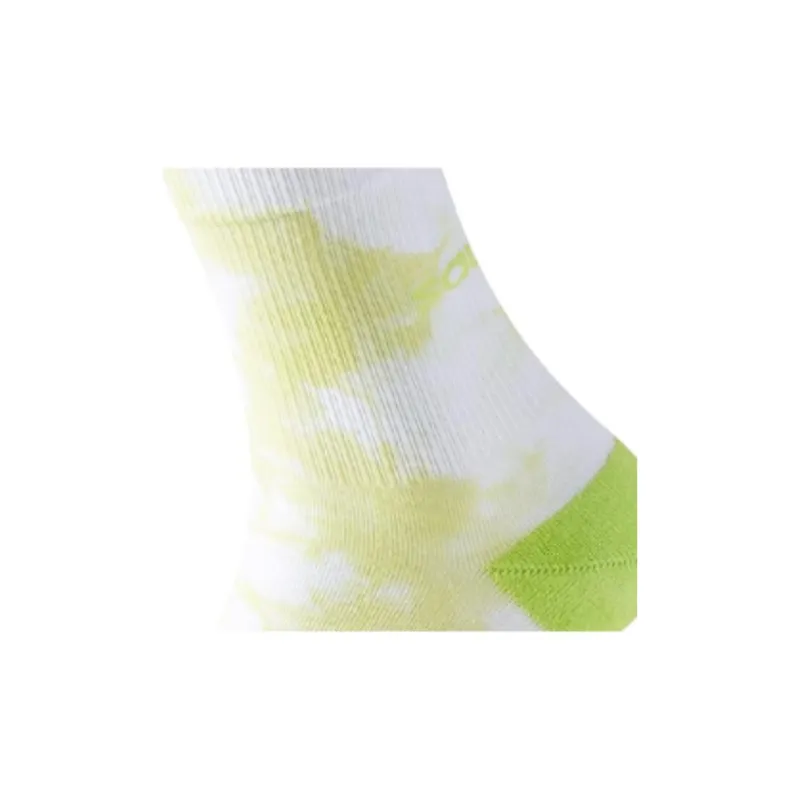 Saucony Mid-Calf Socks Unisex 1 Pack Fluorescent Green Camouflage Group-3