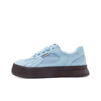 Warrior Warrior Lightweight Low Top Skateboard Shoes Women's Light Blue 1.0