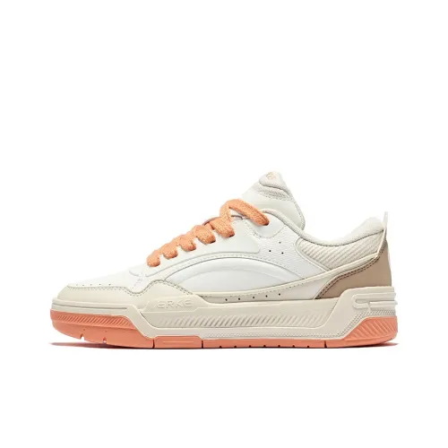 Erke Basi 2.0 Wear Resistant Slip Resistant Low Top Skateboard Shoes Women's Juice Color Scheme