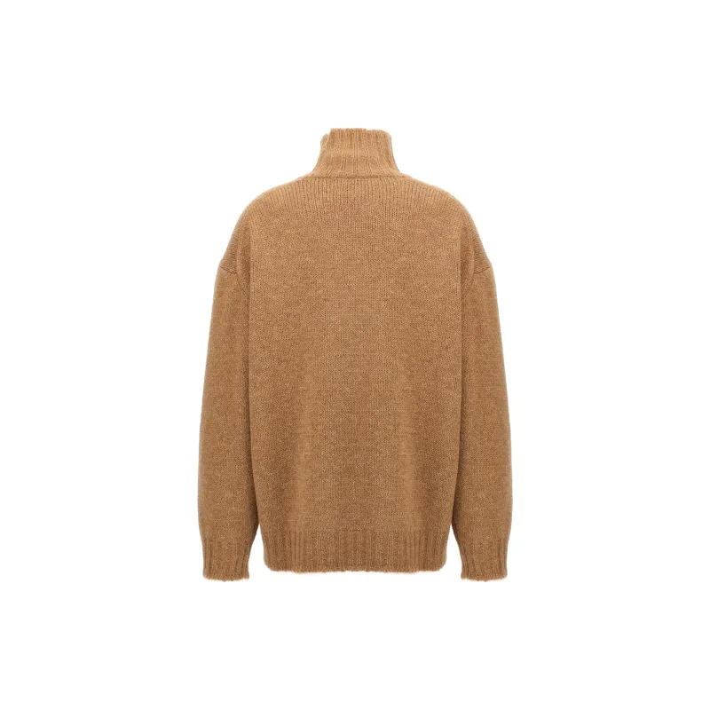 JIL SANDER Highneck Knitted Jumper-1