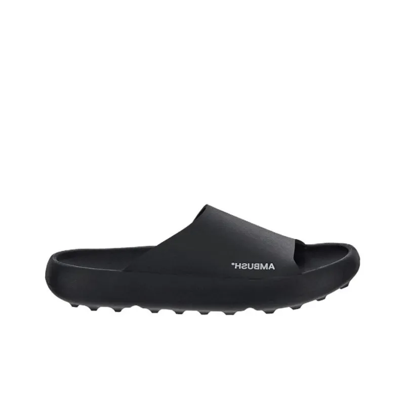 AMBUSH Logo Printed Slip On Slides-1