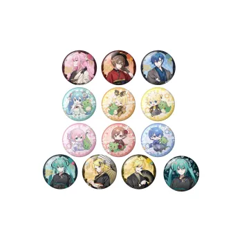 March·Monster Caravan Hatsune Miku Kimono Badge Merch Badges