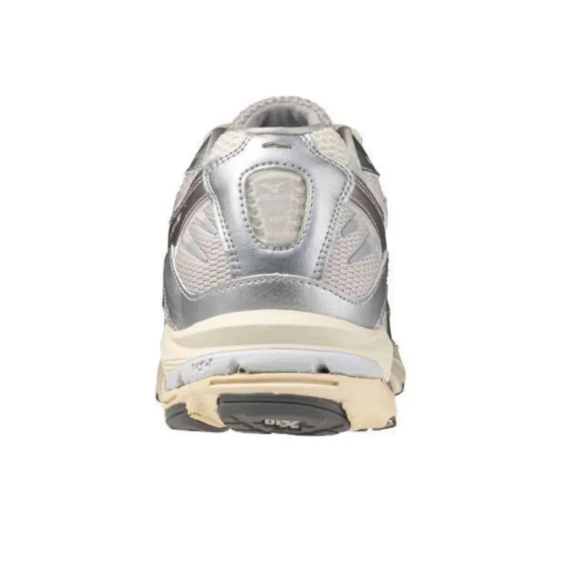 Mizuno Wave Rider 10 Metallic Snow White-3