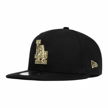 New Era Metal Baseball Caps Unisex Black