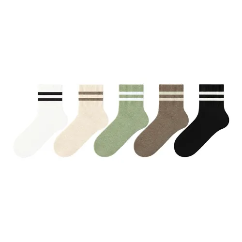 B&C.Room Women's Mid-Calf Socks