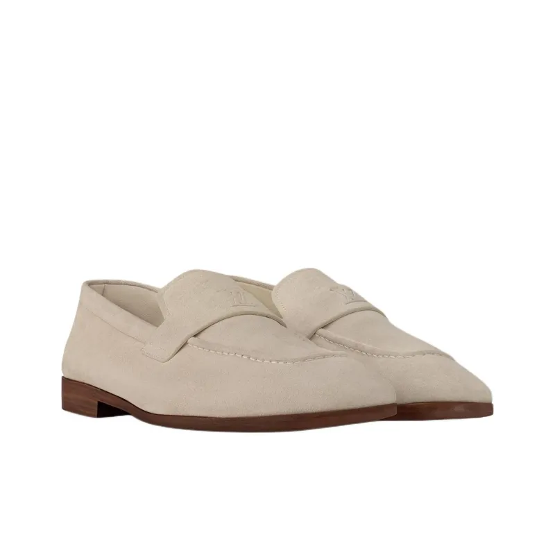 LOUIS VUITTON Glove Loafers Men Brown-2
