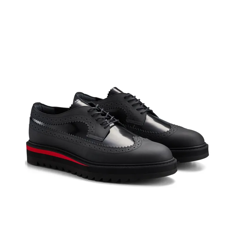 Onitsuka Tiger BROGUE Men's Casual Shoes Men's Black Red-1