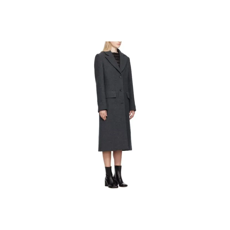 WE11DONE Coat Women's Dark Gray-1