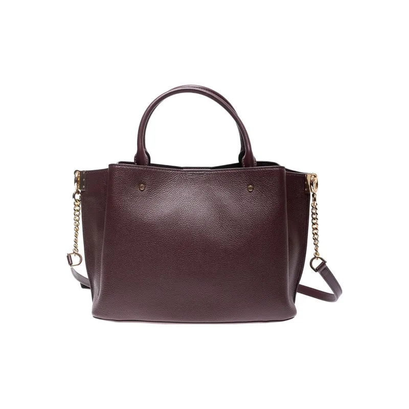 MICHAEL KORS Arielle Cow Leather Shoulder Bag Crossbody Bag Handbag Large Size Women's Burgundy Color-2