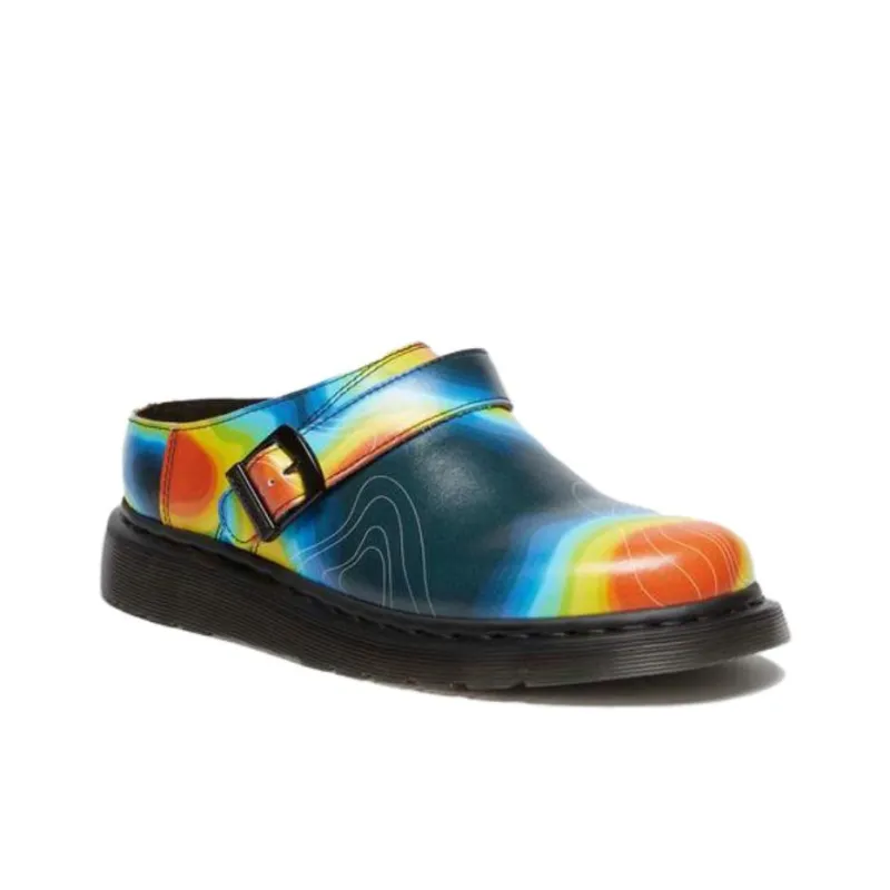Dr.Martens Slip-Resistant Wrap-toe Slippers Unisex Genix Nappa-2