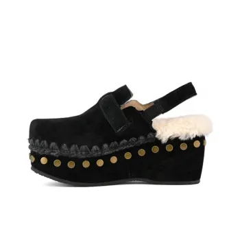 MOU Casual Shoes 6.7cm Women's Black