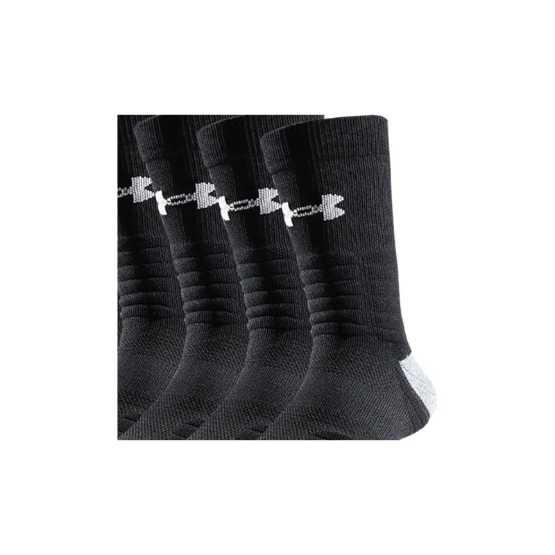 Under Armour Knee High Socks Unisex 1 Set 6 Pack Black-1