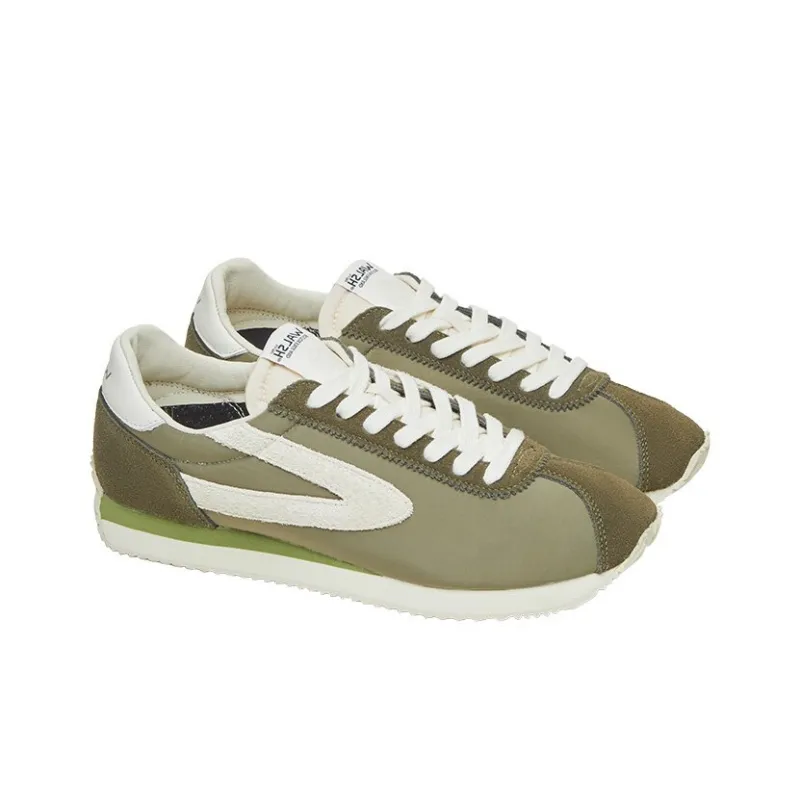 Norman Walsh Non slip Lightweight Low Top Running Shoes Unisex Green-3