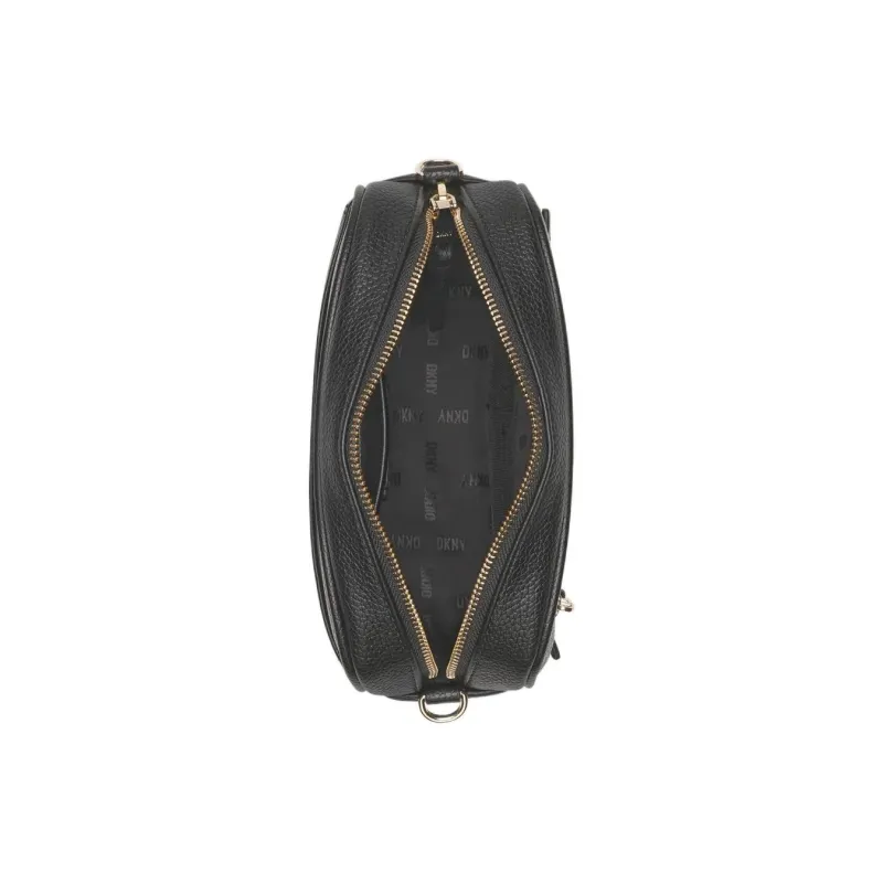 DKNY Imitation Leather Camera Bag Shoulder Bag Crossbody Bag Women's Black-1