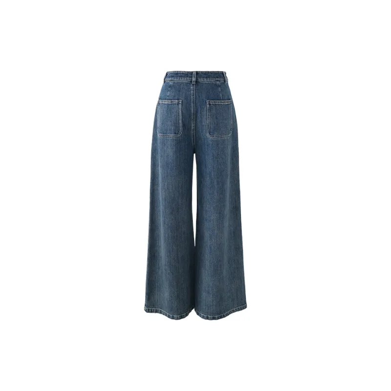 YALIDA Jeans Women's B0[Blue B0]-1