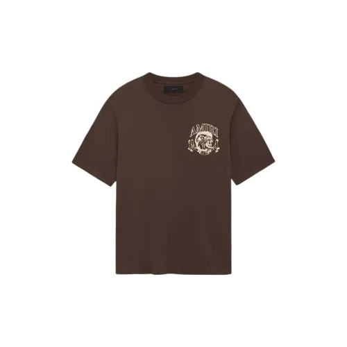 AMIRI T-Shirts Men Dark Brown