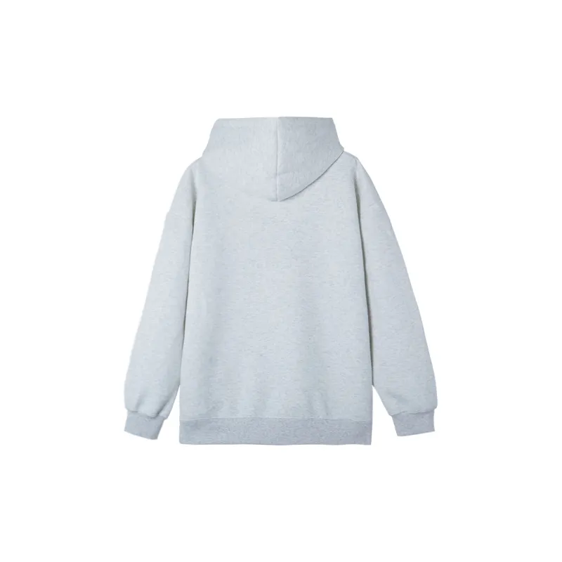 WOHOO Thickened And Fleece Lined Sweatshirt Unisex-3