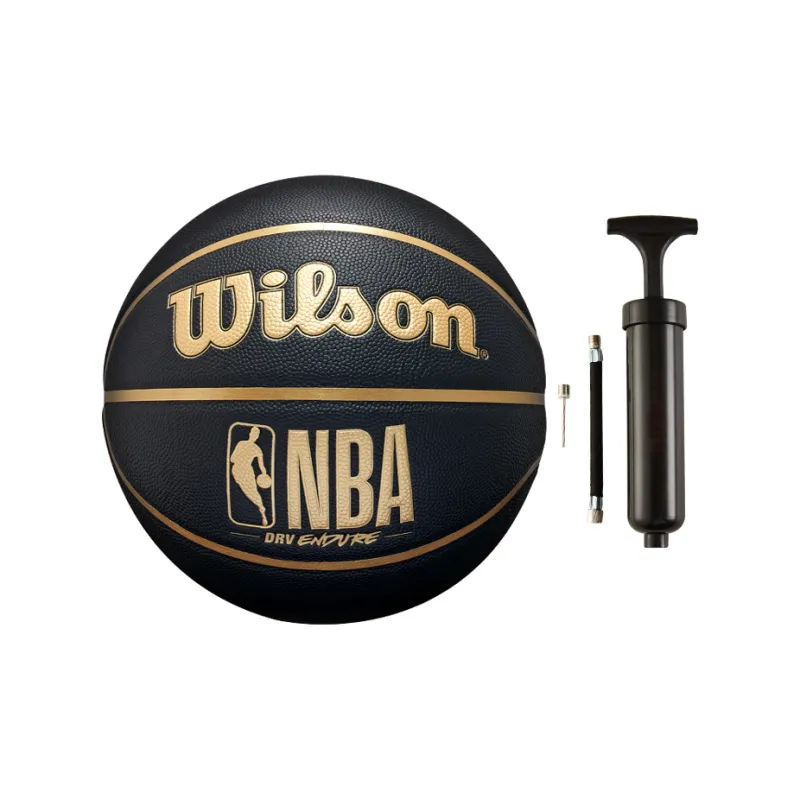 Wilson NBA PU Basketball Black Gold Size 7 Ball Training Unisex-8