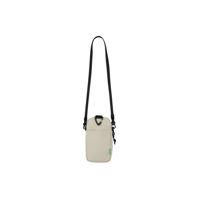 THE NORTH FACE Nylon Shoulder Bag, Crossbody Bag Mini Unisex Light Beige-1